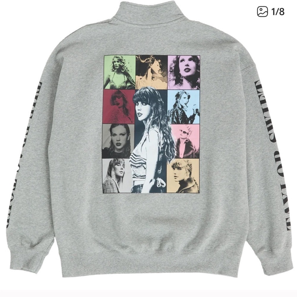 TAYLOR SWIFT Eras Tour Quarter Zip